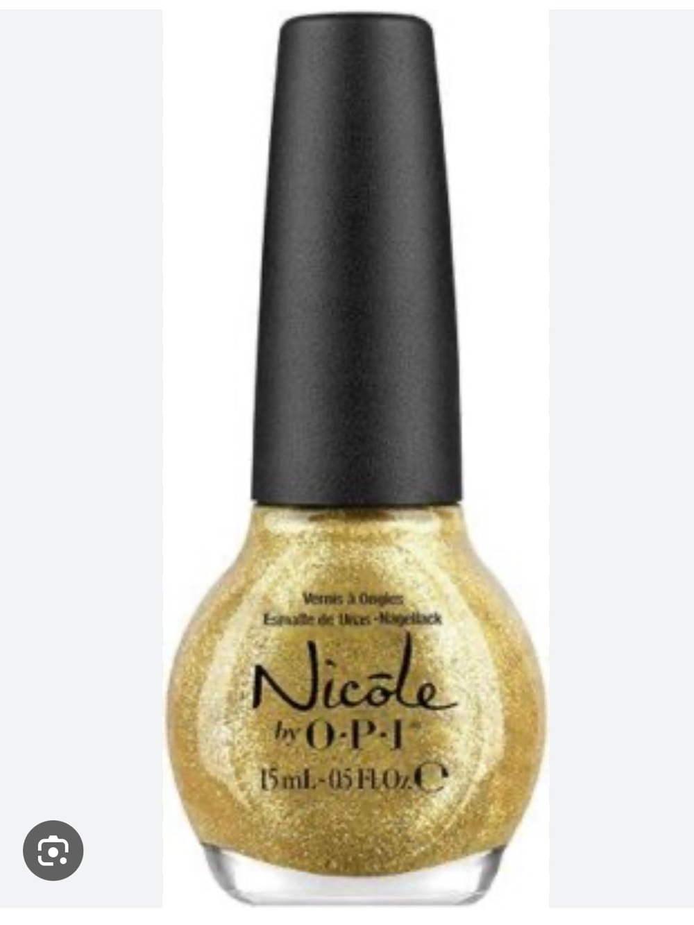 Nicole by OPI Nail Polish "A HEART OF GOLD" -NI474 0.5oz